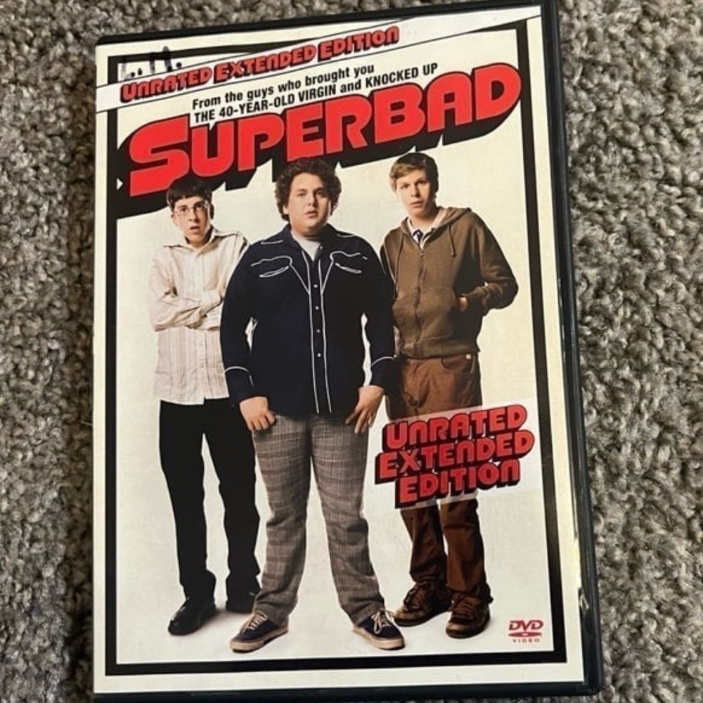 Superbad Unrated Extended Edition DVD